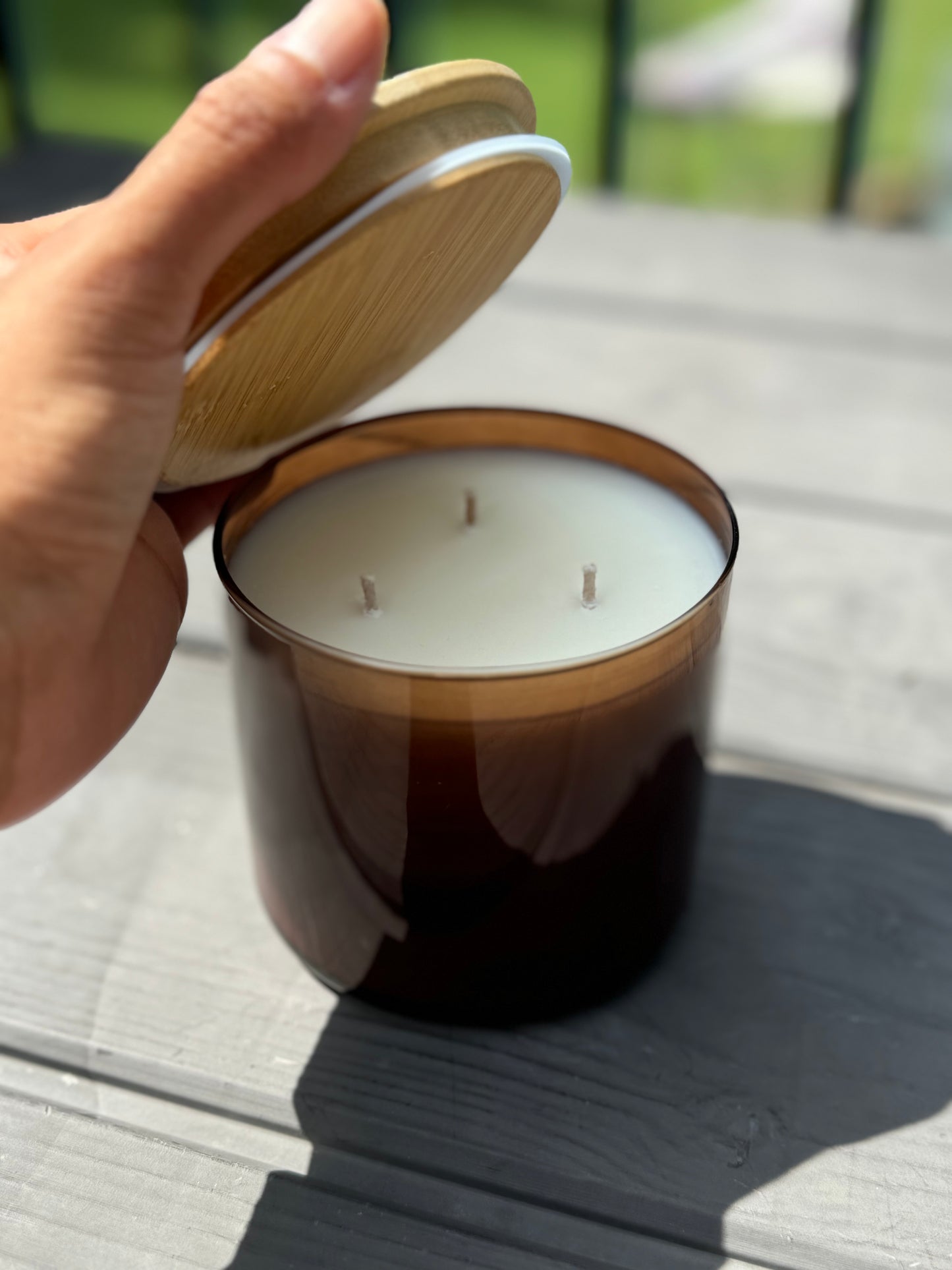 Citronella Scented Candle- 3 Wick