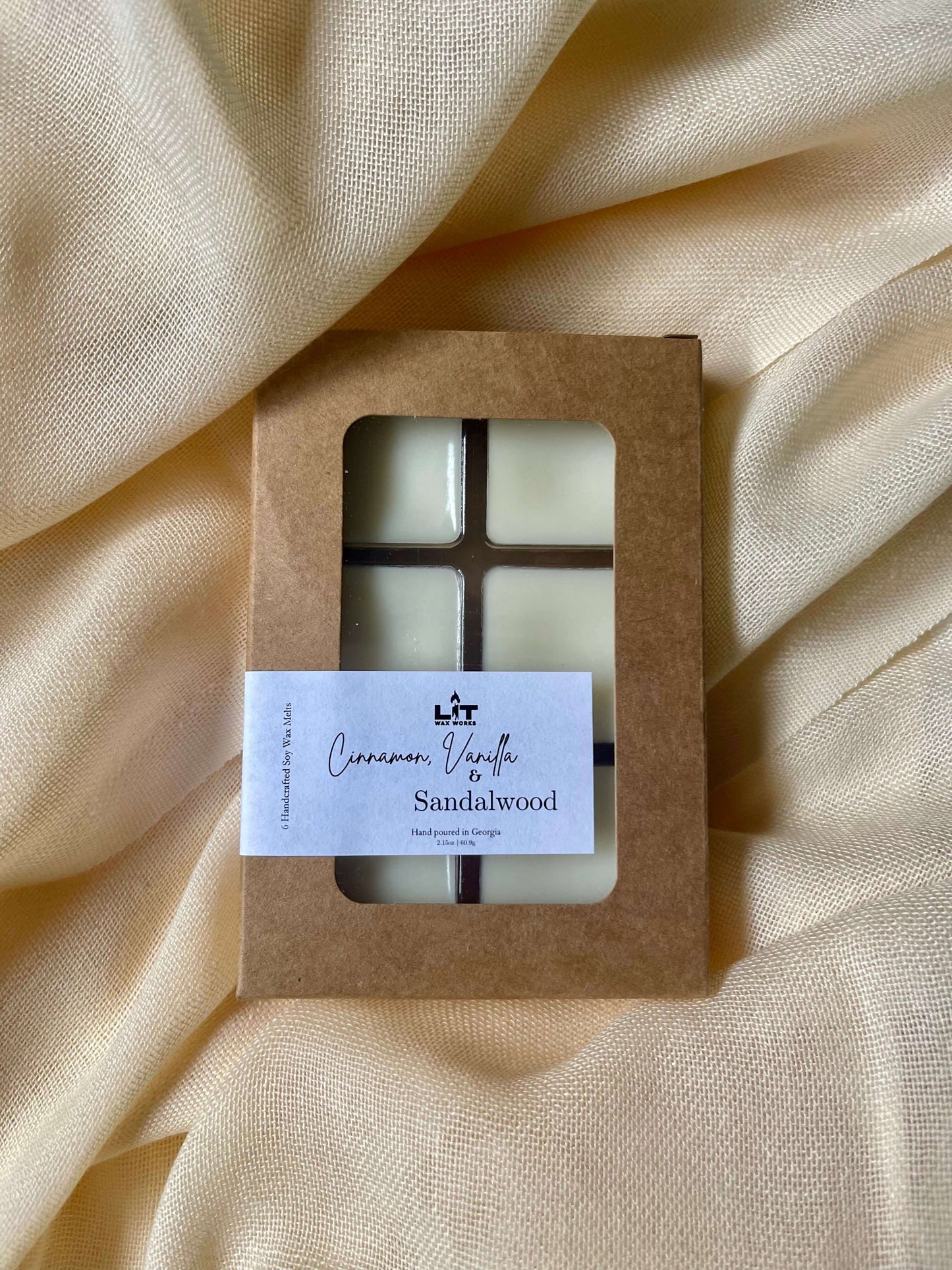 Cinnamon Vanilla + Sandalwood Wax Melts
