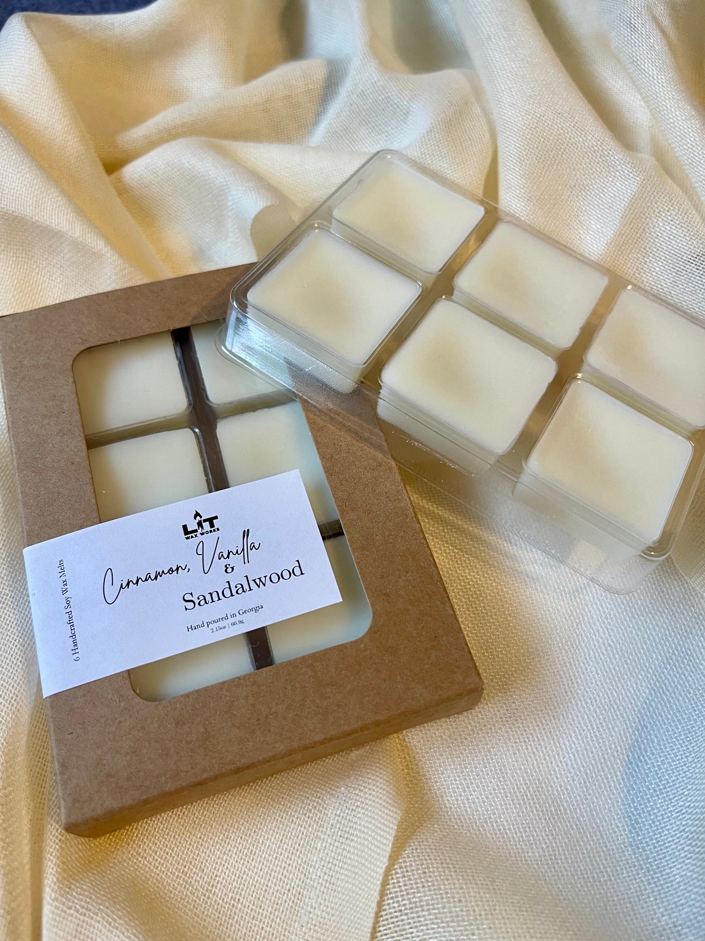 Cinnamon Vanilla + Sandalwood Wax Melts