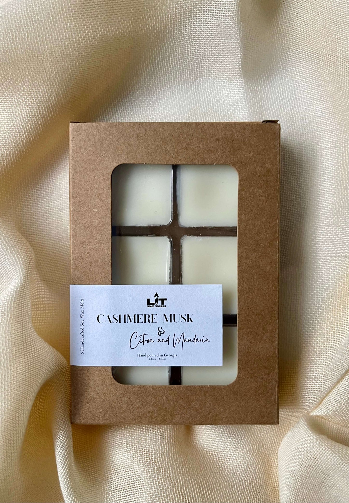 Cashmere Musk + Citron and Mandarin Wax Melts
